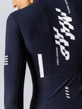 Fragment Thermal LS-jersey 2.0 voor dames, zwart