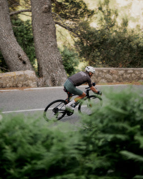 Men's Solitude Jersey — Dark Navy / Light Brown