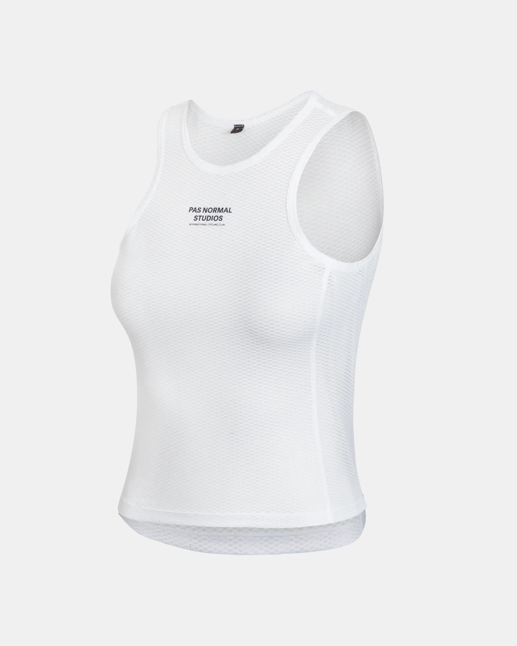 Women's Sleeveless Base Layer - White