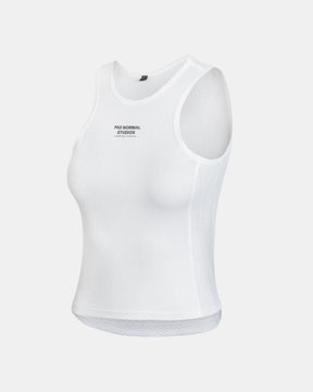 Women's Sleeveless Base Layer - White