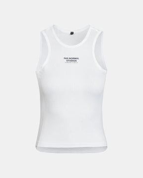 Women's Sleeveless Base Layer - White